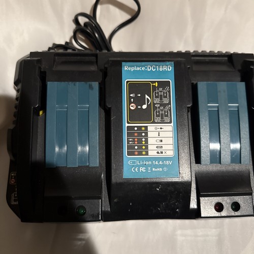 Dc18rc dual port - dual, charger