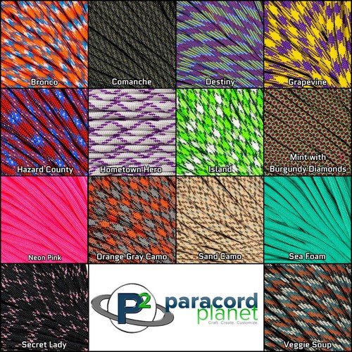 Paracord planet 550 type - 550, 7