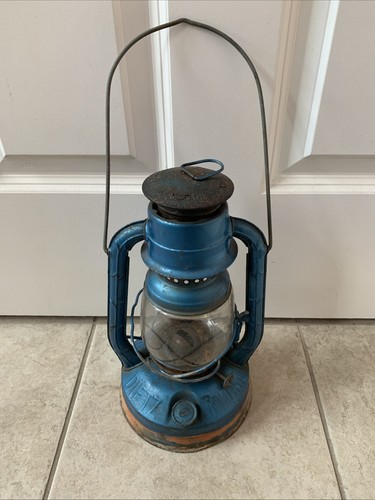 Antique blue dietz little - antique,