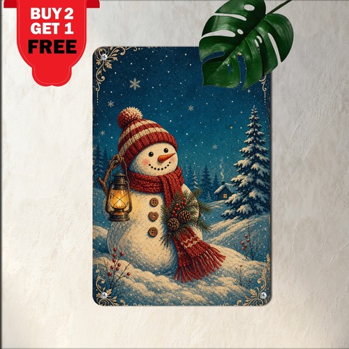 Vintage snowman holiday - vintage,