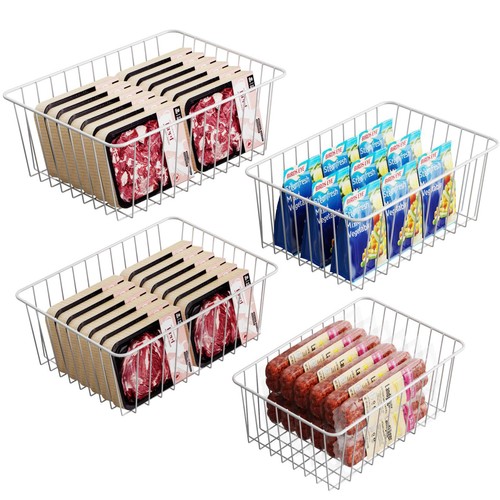 Freezer organizer bins 4 - freezer,