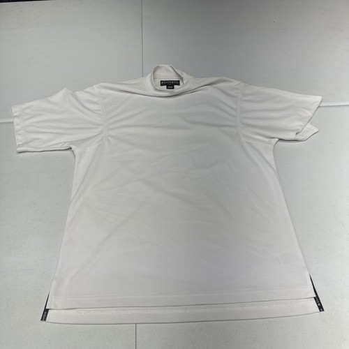 Footjoy mens black mock - mock, neck