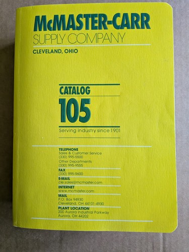 Mcmaster carr 105 cleveland - carr,