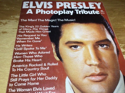 Elvis presley photoplay - presley, a