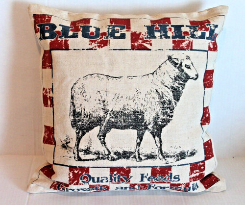 Blue hill feeds country farm - hill,