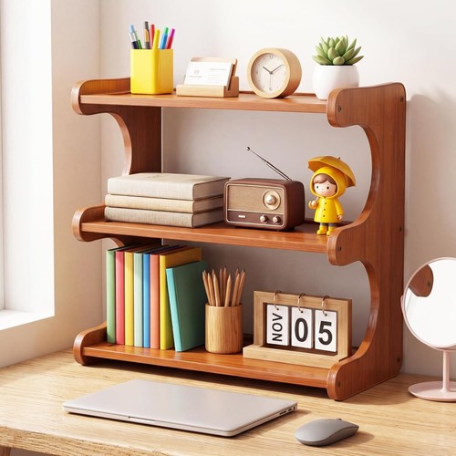 Desk shelf bookshelf for - desk,