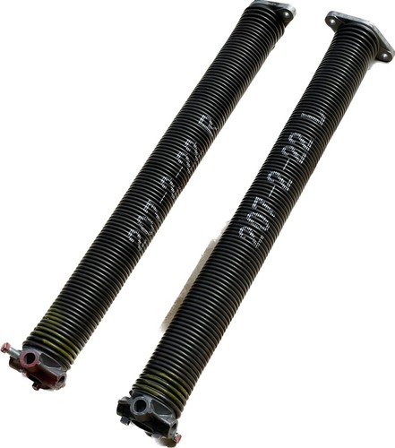 Pair garage door - pair, springs