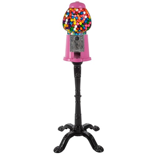 Popcorn pink gumball vending - gumball,