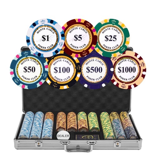 Mrc poker 650pcs 14g monte - poker,