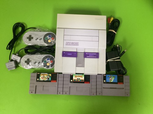 Super nintendo snes - console, w/