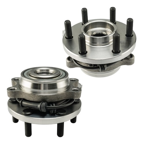Pair front wheel hub - front,