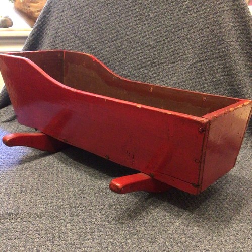Handmade red primitive - handmade, pine