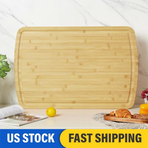 Bamboo cutting board - cutting,