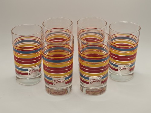 Lot libbey fiesta striped - lot,