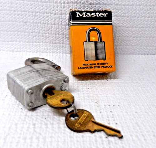 Nos vintage padlock - vintage, master