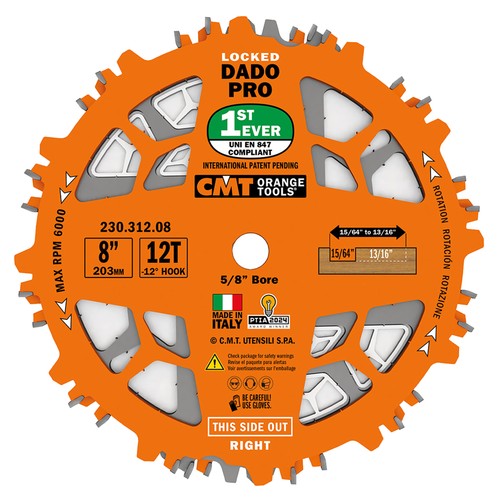 Cmt 230 312 dado saw - cmt,