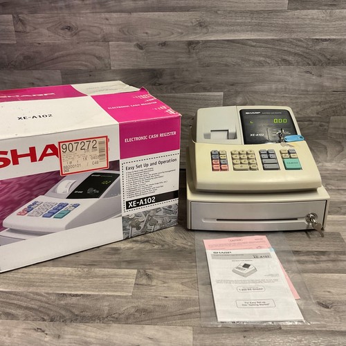 Sharp a102 electronic cash - xe-a102,