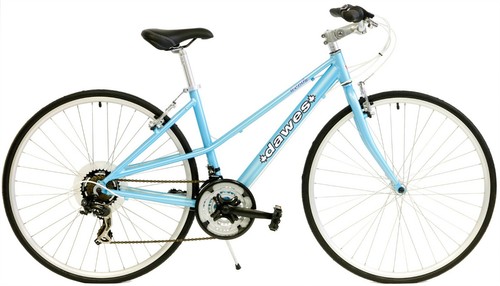 17in blue dawes wendy - blue, shimano
