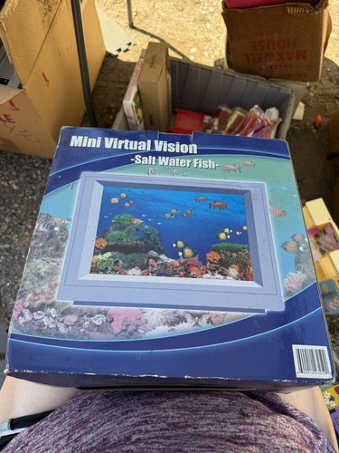 Nib vintage living aquarium - nib,