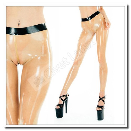 Latex leggings wide - leggings, trim