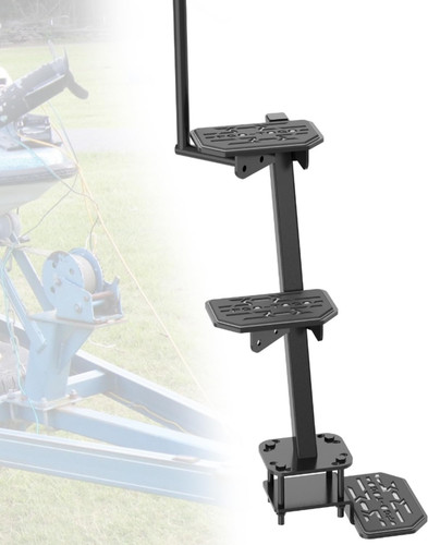 New bass boat trailer steps - bass,