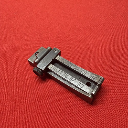 Krag 1896 rear sight - rear, no