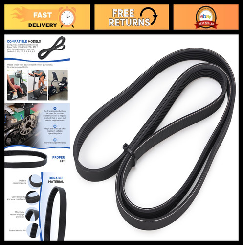 Exercise bike drive - bike, belt