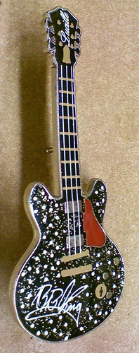 King lucille guitar pin - lucille,