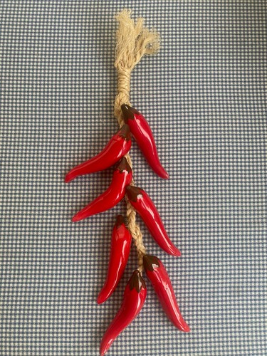 Vintage red chili peppers - vintage,