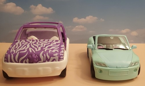 Polly pocket cars purple - polly,