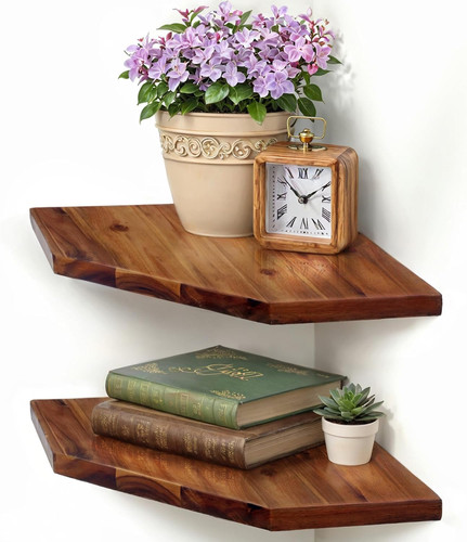 Corner shelf wall mount - wall, set