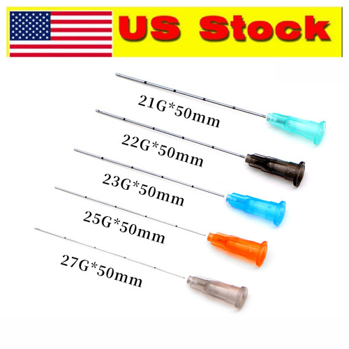 50pcs blunt tip cannula - blunt-tip, with