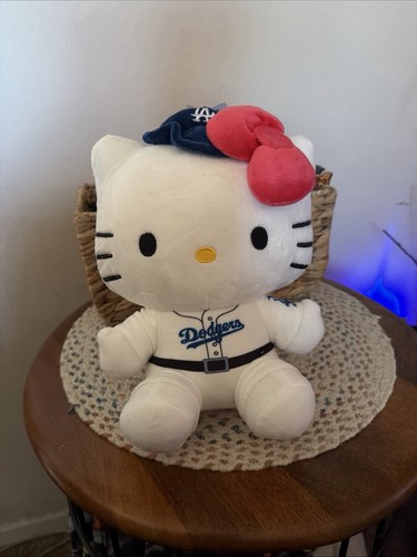 Hello kitty dodgers plush - dodgers,