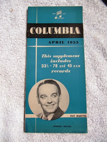 April 1953 columbia - april, uk