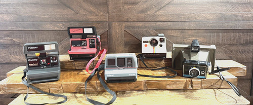 Lot vintage polaroid - vintage,