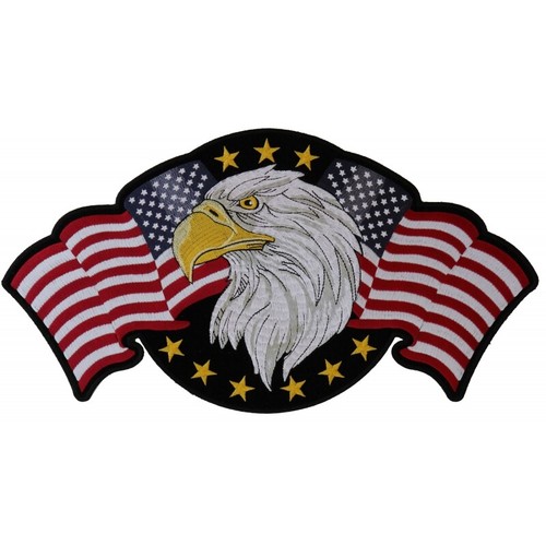 Large back patch - large, (iron-on)