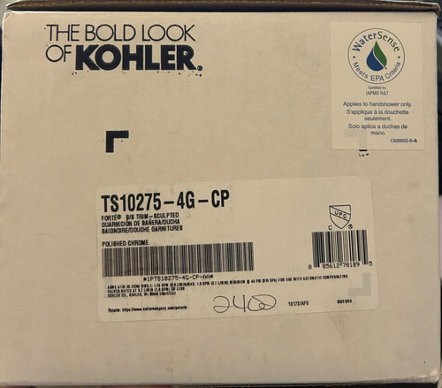 Kohler ts10275 cp - kohler, k-ts10275-4g-cp