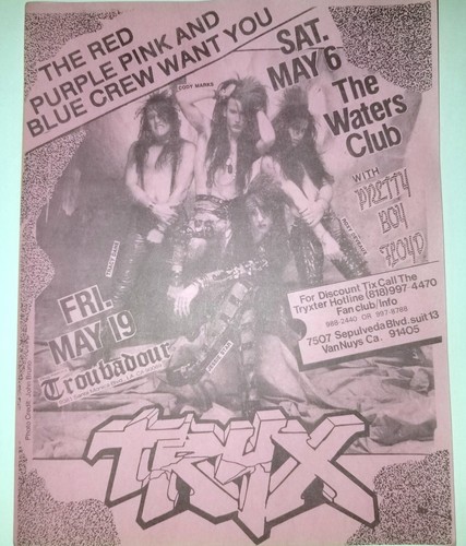 Tryx pretty boy floyd - tryx, flyer