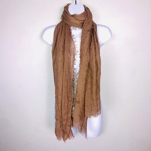 Chic womens scarf brown - 2,