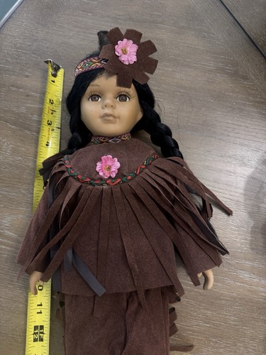 Vintage native indian - indian, doll