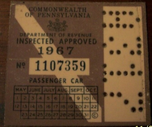 Vintage original 1967 - 1967, pa