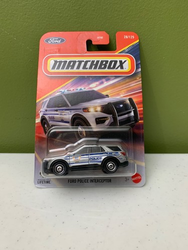Matchbox ford police - matchbox,