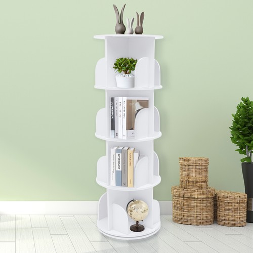 Tier rotating bookshelf 360 - rotating,