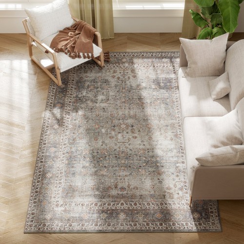Area rug 5x7 machine - rug,