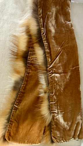 Women brown beige - brown, velvet