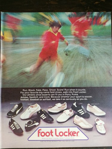 Vintage 1981 foot locker - foot, shoes
