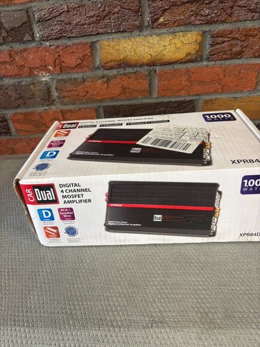 New dual electronics xpr84d - new,