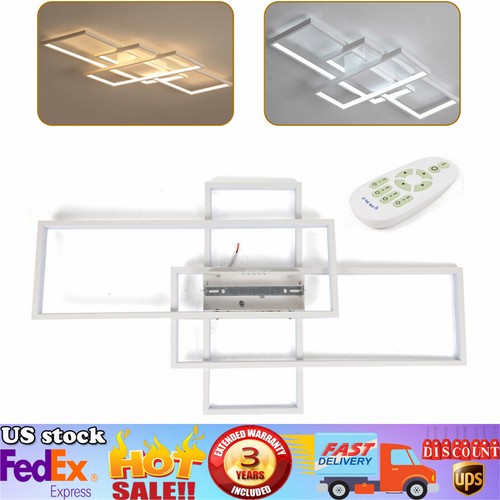 Modern led ceiling - led, flush