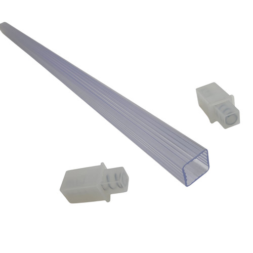 Clear acrylic towel bar rod - towel,