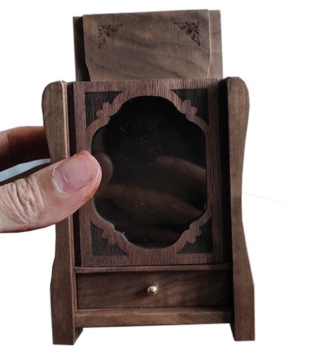 Mini wood portable buddhist - mini,